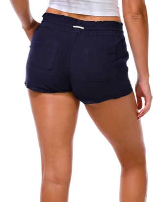 Thumbnail 3: April Kiss Juniors Solid Linen Shorts  