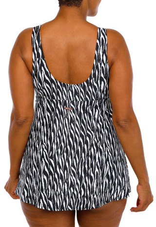 Thumbnail 5: raisins curve Women's Plus One Piece Swimsuit Dress 