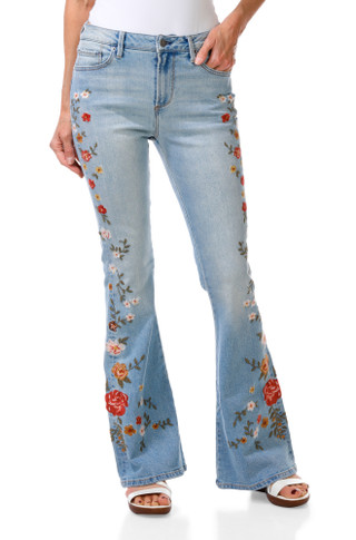 Thumbnail 1: Driftwood Women's Floral Jeans  
