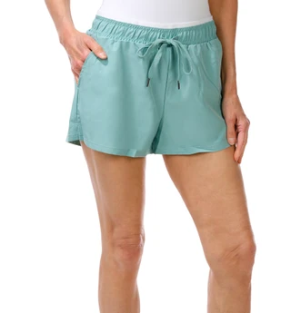 Thumbnail 1: DOWNTOWN MOTION Women's Solid Active Shorts  