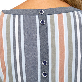 Thumbnail 5: TRIBAL Women's Sleeveless Striped Top 