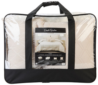 Thumbnail 5: DWELL STUDIO  Parkview Ivory 5-Piece Comforter Set 