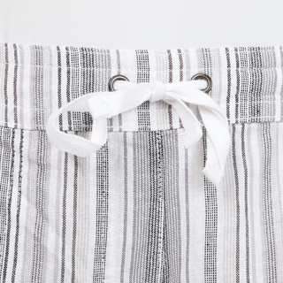 Thumbnail 3: Dash Petite Yarn Dye Linen Capris 