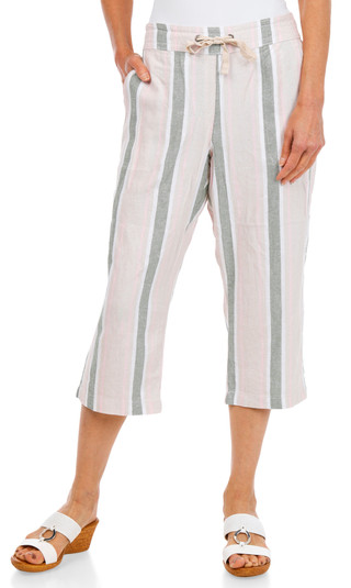 Thumbnail 1: Dash Women's Linen Capris 