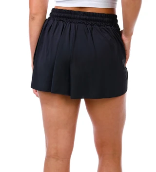 Thumbnail 3: No Comment Juniors Active Butterfly Shorts 
