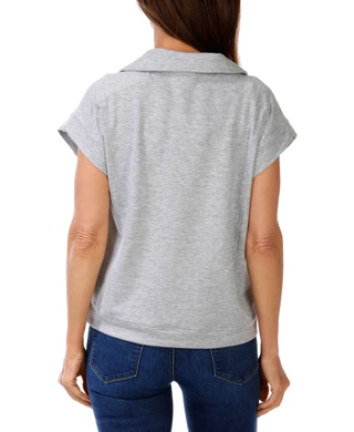 Thumbnail 2: RIO & RIAN Women's Quarter Zip Top  