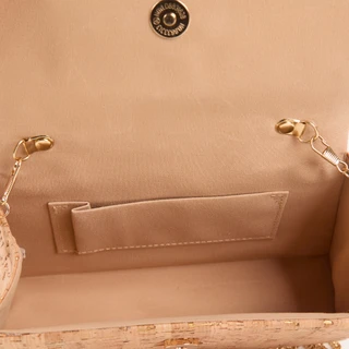 Thumbnail 2: ALESSIA Cork Body Flap Crossbody 