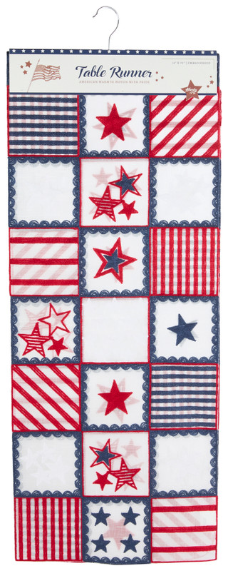 Thumbnail 1: Envogue 14x70 Americana Table Runner 