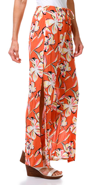 Thumbnail 2: Miken Women's Print Gauze Swim Cover Up Pants 