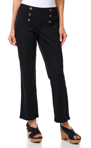 Thumbnail 1: Retrology Petite Comfort Waist Pants  