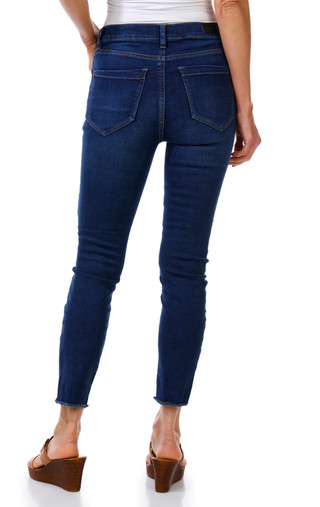 Thumbnail 2: Nicole Miller Women's High Rise Ankle Skinny Jeans 