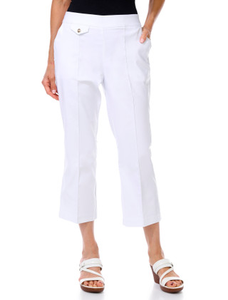 Thumbnail 1: Counterparts Women's Pintuck Bootcut Capris 