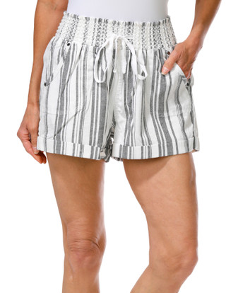 Thumbnail 1: Cisono Junior's Woven Pull On Shorts 
