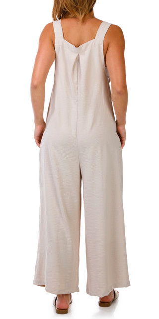 Thumbnail 3: DISCREET Junior's Sleeveless Wide Leg Jumpsuit 