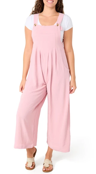 Thumbnail 1: DISCREET Juniors Sleeveless Wide Leg Jumpsuit 
