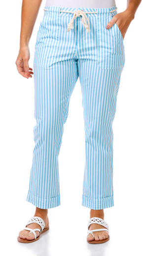 Thumbnail 1: Stella Parker Women's Rope Tie Pocket Capris 