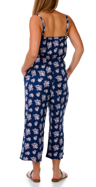 Thumbnail 2: As U Wish Junior's Sleeveless Woven Jumpsuit 
