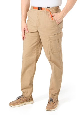 Thumbnail 1: Eddie Bauer Men's Ripstop Belted Cargo Pants 