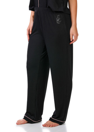 Thumbnail 3: Juicy Couture Junior's Short Sleeve Ribbed Sleep Set 