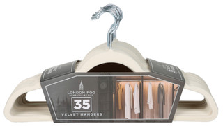 Thumbnail 1: London Fog 35 Pk Velvet Hangers  