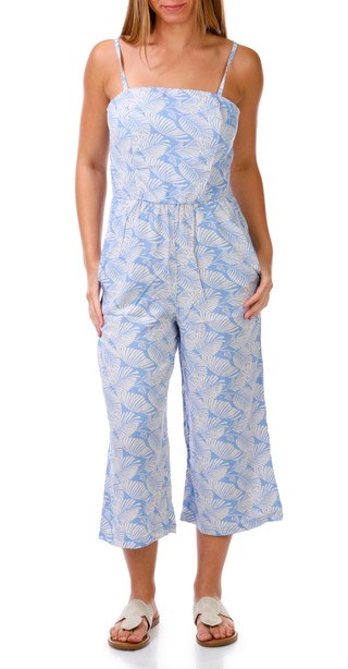 Thumbnail 1: As U Wish Juniors Sleeveless Woven Jumpsuit 