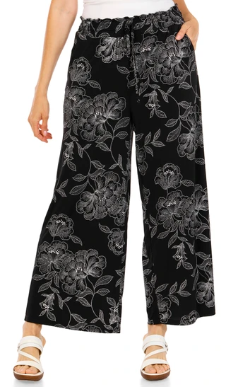 Thumbnail 1: Ellen Tracy Women's Wide Leg Pants 