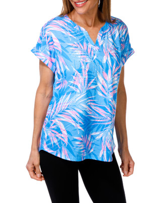 Thumbnail 1: Onque Women's Floral Print Top  