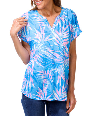 Thumbnail 2: Onque Women's Floral Print Top  