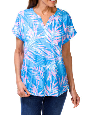 Thumbnail 3: Onque Women's Floral Print Top  