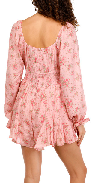 Thumbnail 2: Trixxi Juniors Floral Print Romper  