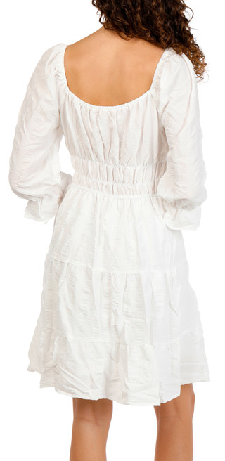 Thumbnail 3: Liberty Love Juniors Solid Tiered Dress  