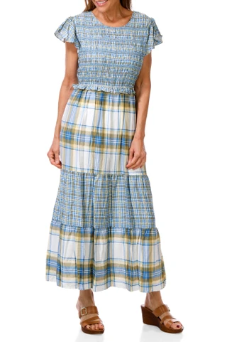 Thumbnail 1: ROSE & EVERLY Women's Smocked Tiered Dress  