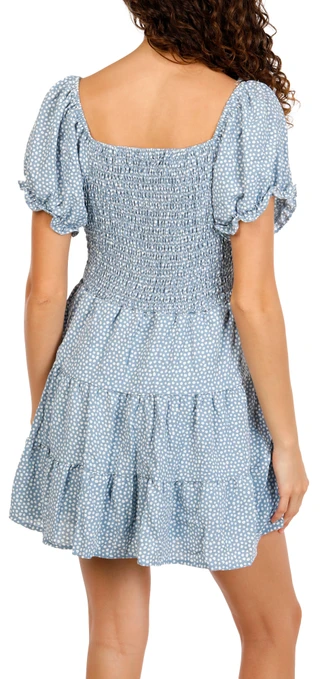 Thumbnail 2: Liberty Love Women's Spot Print Dress  