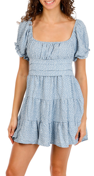Thumbnail 1: Liberty Love Women's Spot Print Dress  