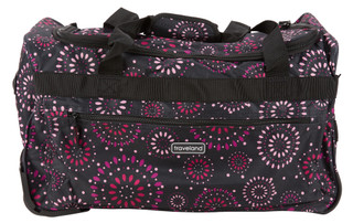 Thumbnail 1: Traveland Rolling Weekender Duffle Bag 