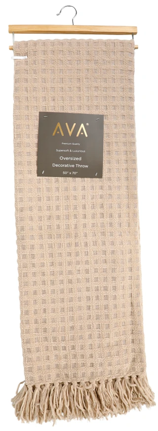 Thumbnail 1: AVA Oversized Throw Blanket 