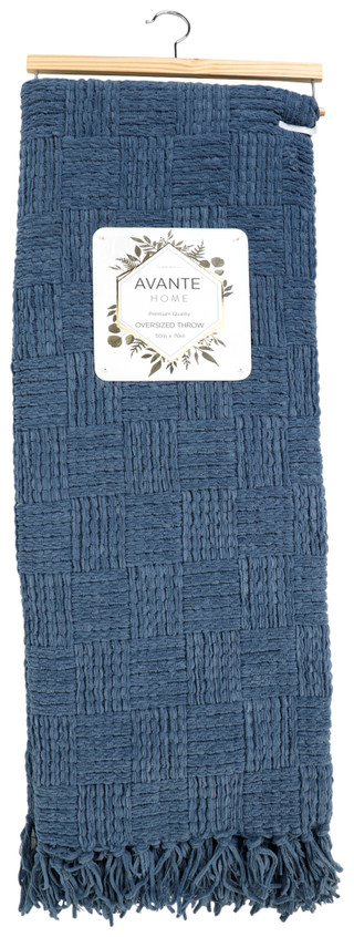 Thumbnail 1: Avante Oversized Textured Throw Blanket 