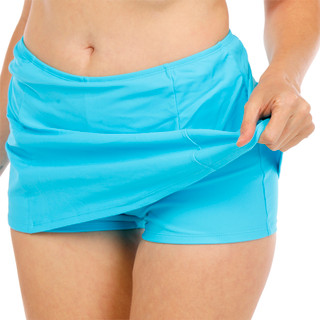 Thumbnail 4: Into The Bleu Women's Swim Skort Bottom 