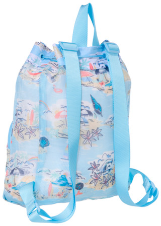 Thumbnail 2: Vera Bradley 15 in Drawstring Beach Backpack  