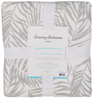 Thumbnail 2: TOMMY BAHAMA 3‑Piece Palmday Quilt Set 