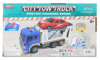 Thumbnail 2: Brooklyn Lollipop City Tow Truck with Car 1:16 Scale 