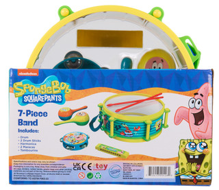 Thumbnail 2: SpongeBob Squarepants 7 Pc Band Set 