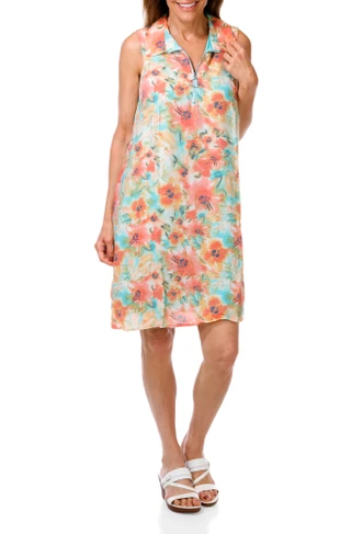 Thumbnail 1: Zac & Rachel Women's Quarter Zip Swing Dress 