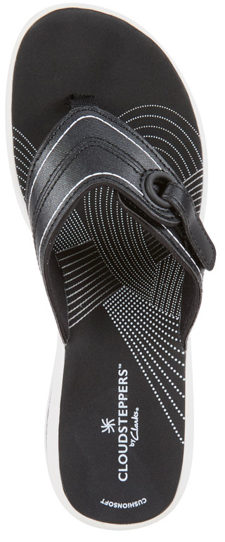 Thumbnail 3: Clarks Women's Breeze Reyna Cloudstepper Thongs 