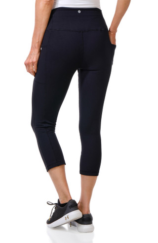 Thumbnail 2: RBX Women's Active Capris with Pockets 