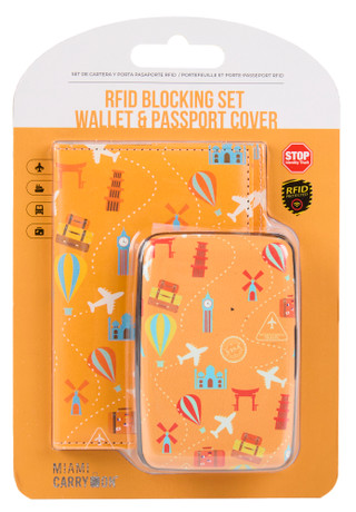 Thumbnail 1: Miami Carry On 2 Pc RFID Wallet & Passport Cover 