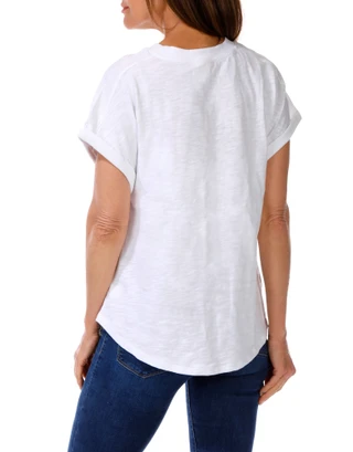 Thumbnail 2: Farmer's Market Women's Short Sleeve Slub Tee 