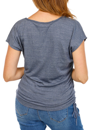 Thumbnail 2: MAX STUDIO Women's Crinkle Side Cinch Top 