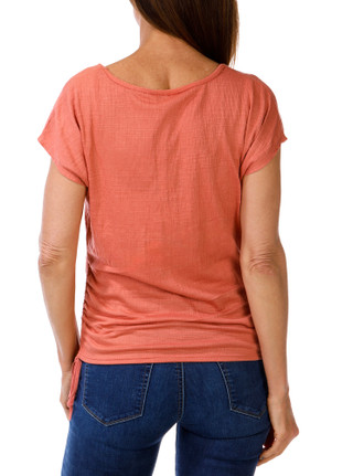 Thumbnail 2: MAX STUDIO Women's Crinkle Side Cinch Top 
