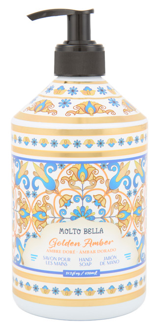 Thumbnail 1: MOLTO BELLA 21.3 oz Golden Amber Hand Soap 